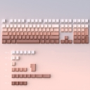 Rouge 104+30 Keys OEM Profile PBT Doubleshot Side Legends Keycaps Set for MX Keyboard